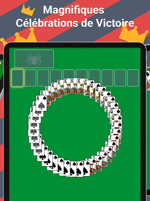 Screenshot #6 pour Spider Solitaire Classic.
