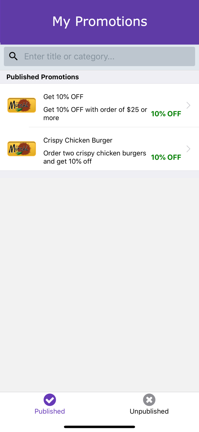 SpotEatery - Merchant