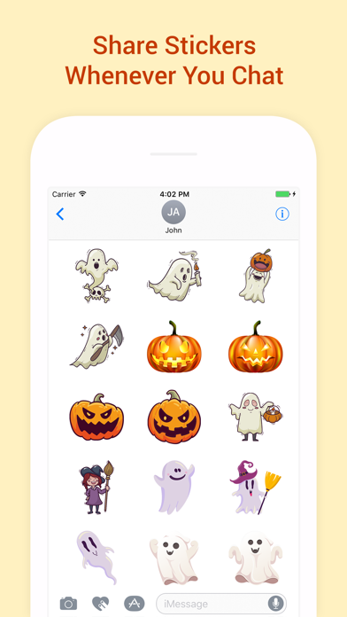 Animated Halloween Stickers! Screenshot