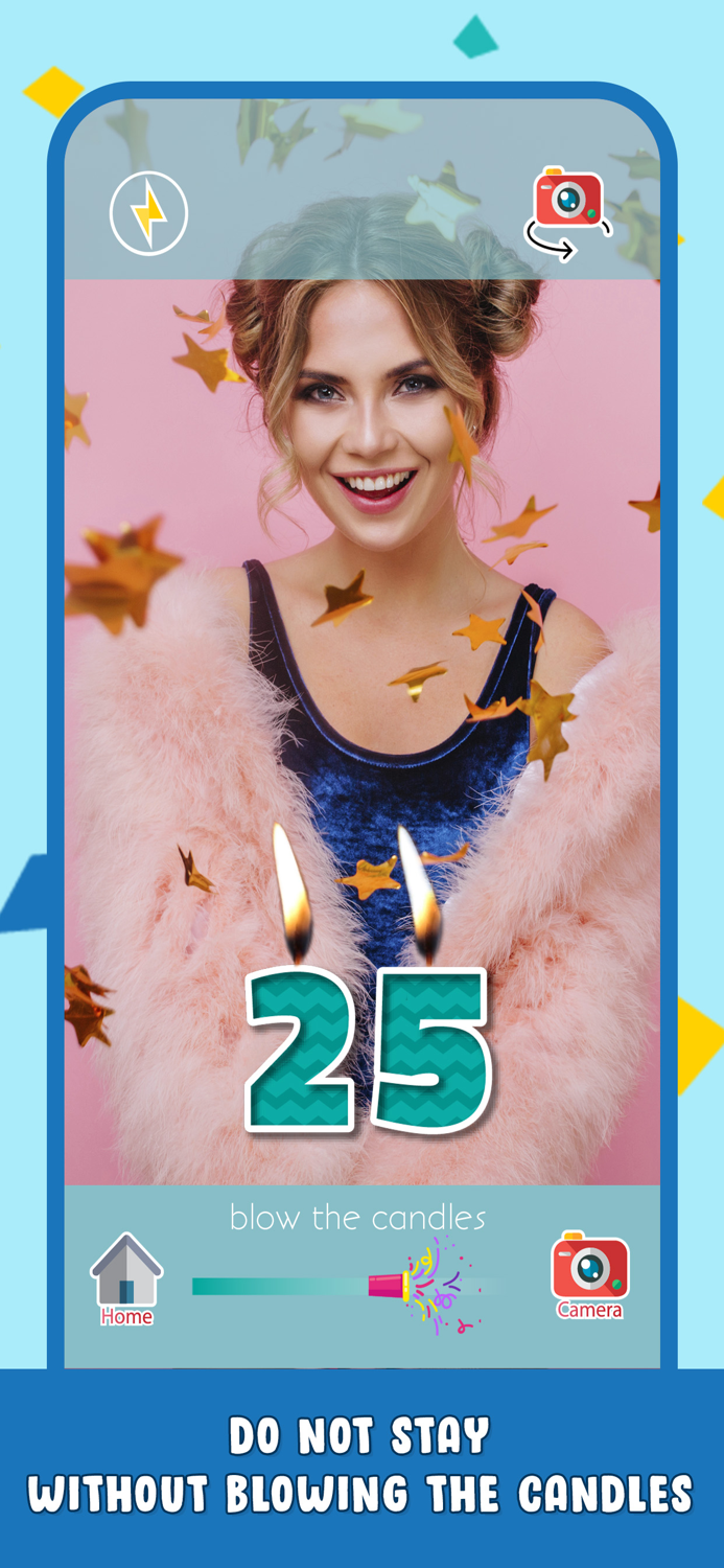 Funny Happy Birthday Candle