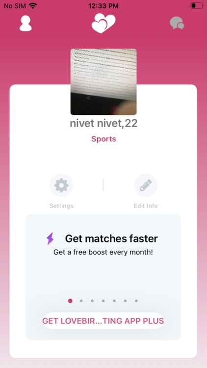 LoveBirds Dating App screenshot-3
