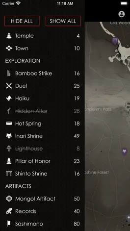 Game screenshot MapGenie: Tsushima Map apk