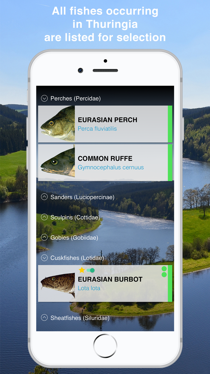 Fishguide Thuringia