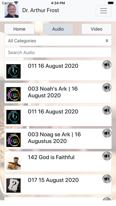 Dr Arthur Frost Teachings Screenshot