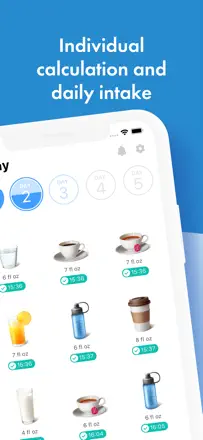 Water Tracker PRO & Reminder: скриншот 2 из 7