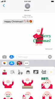 christmasmoji ar iphone capturas de pantalla 3