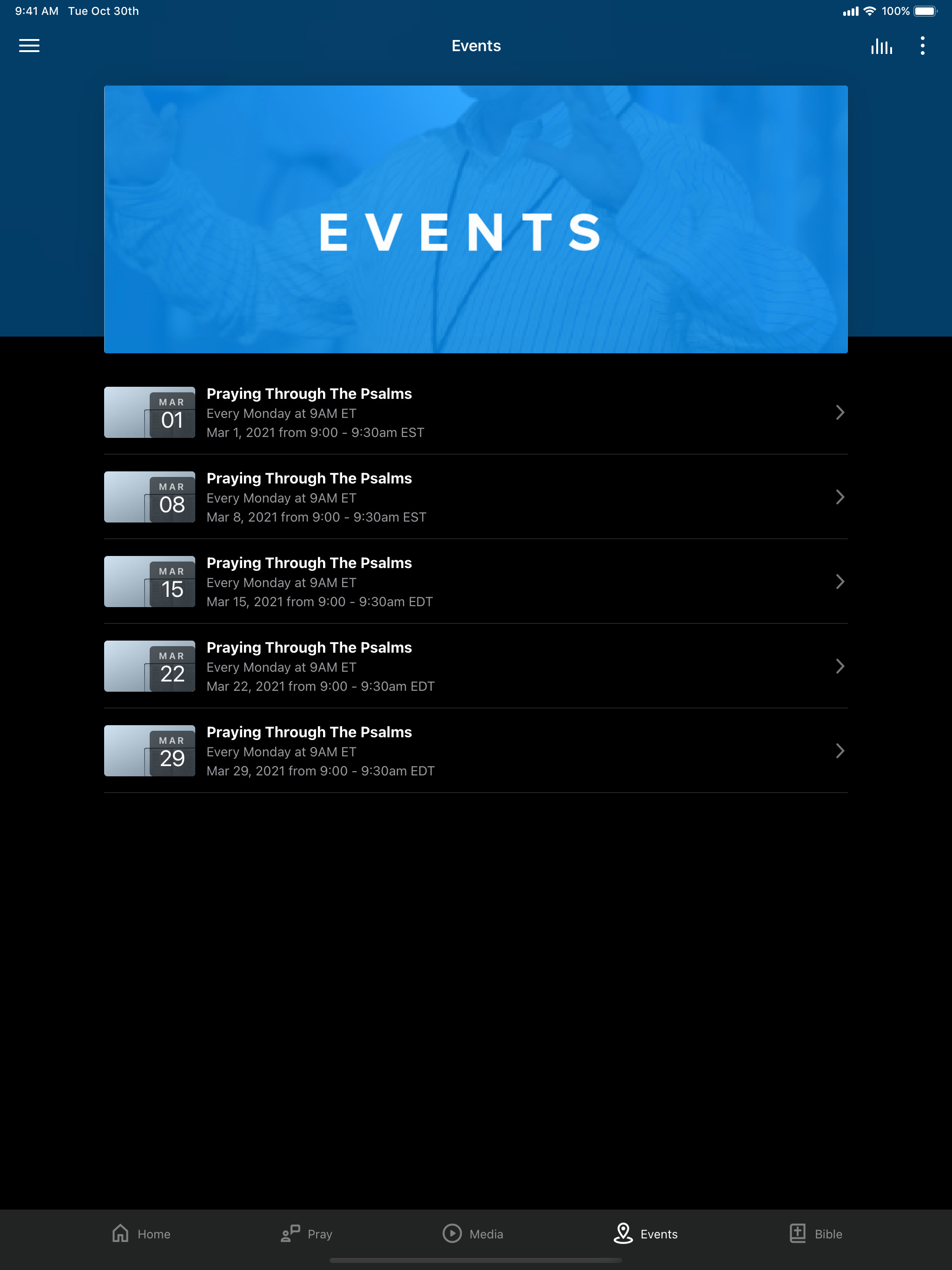 Strategic Renewal Prayer App