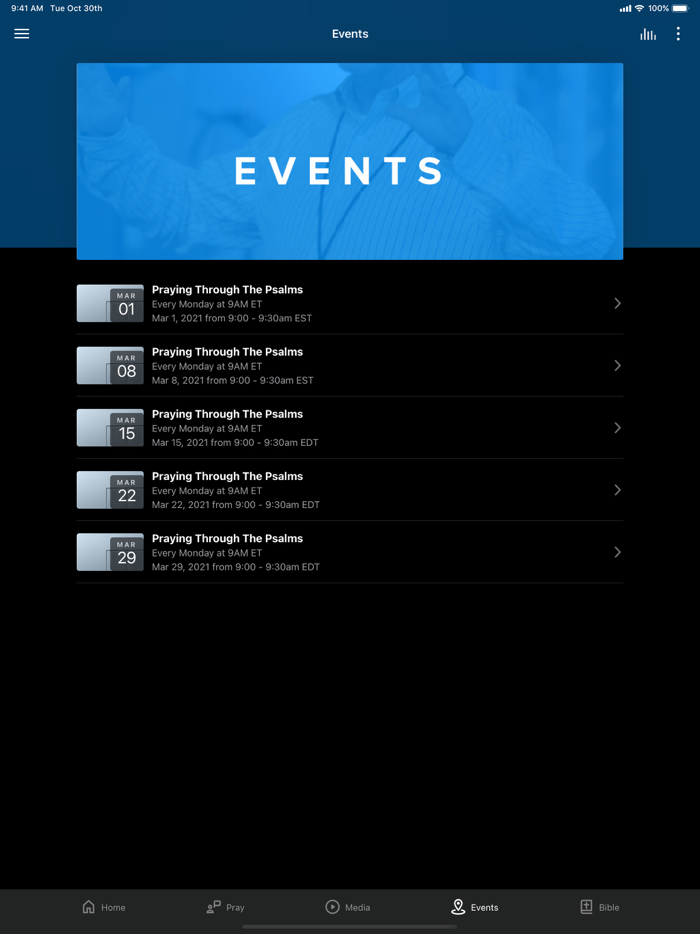 Strategic Renewal Prayer App