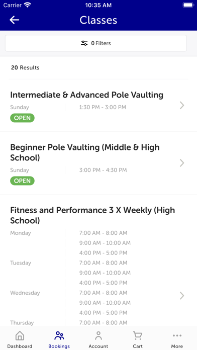 GymTek Academy Screenshot