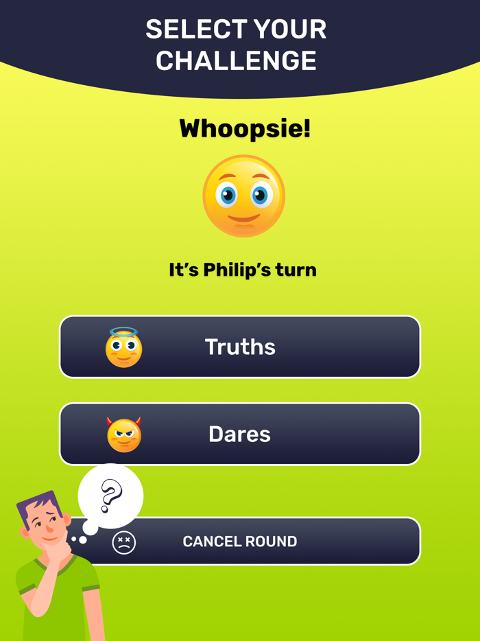 Truth or Dare Spin Bottle Game