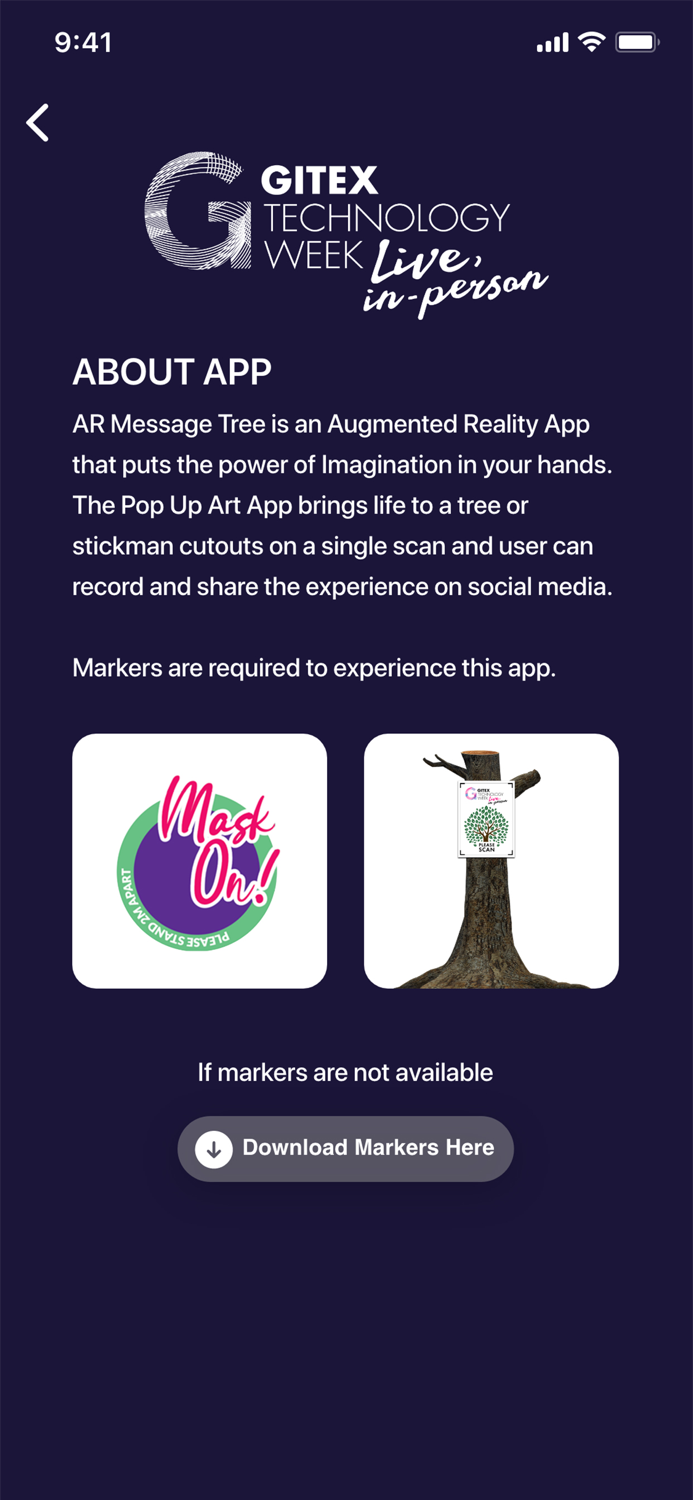 AR Message Tree