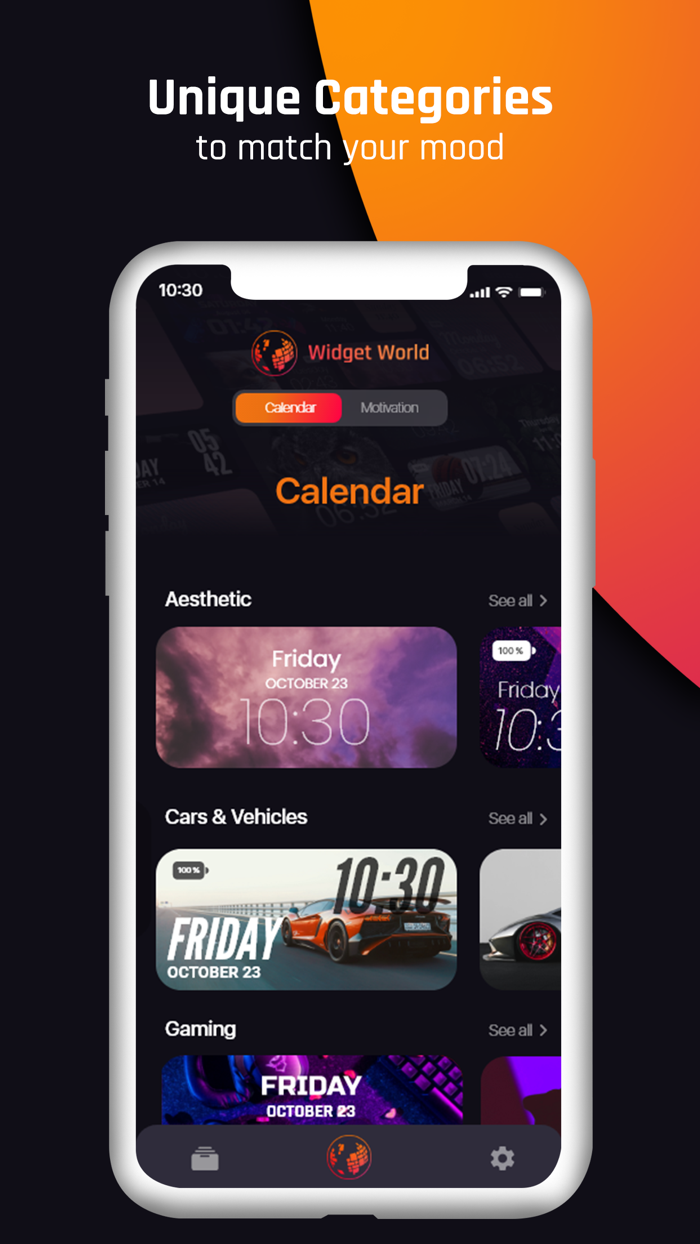 Widget World  Stylish Widgets