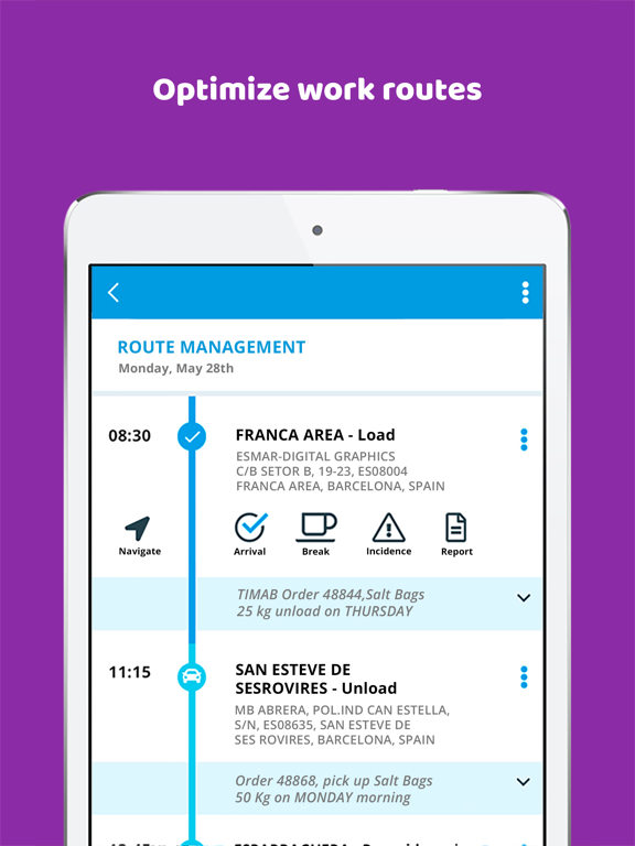 Screenshot #6 pour Work&Track Mobile
