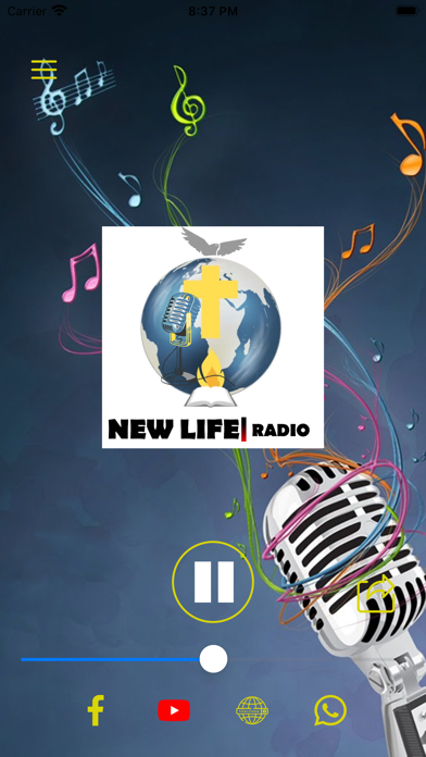 Screenshot #1 pour New Life Radio RPC