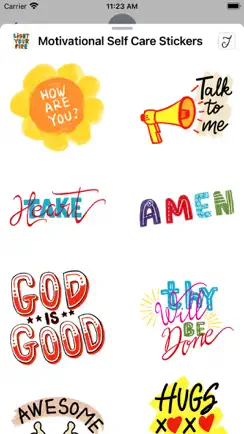 Motivational Self Care Sticker iPhone image 4