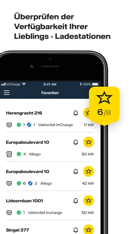 Vattenfall InCharge screenshot 3 of 4