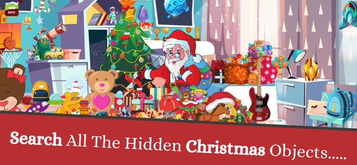 Christmas Hidden Objects Brain