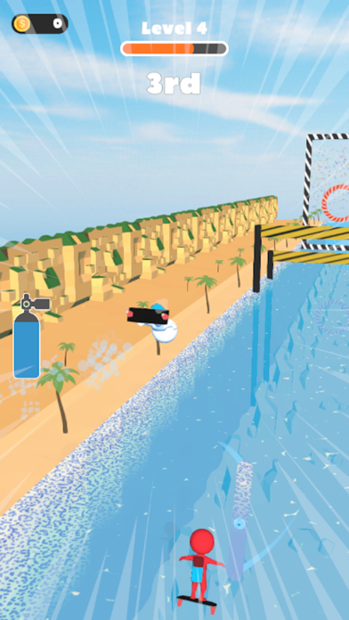 Flyboard Race 3D Screenshot