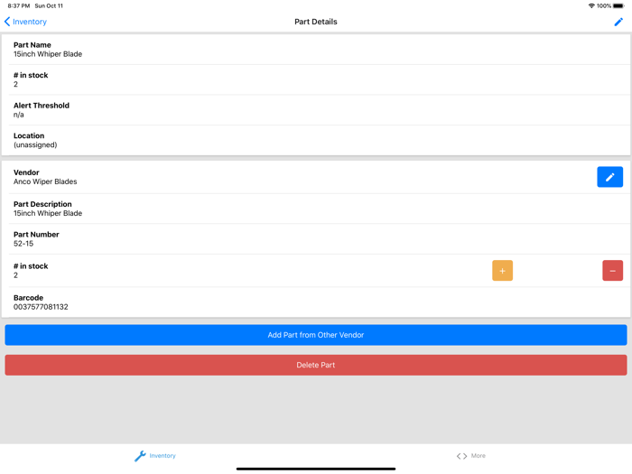 Fleet Command - Inventory