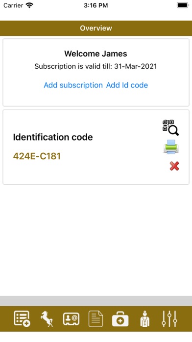 Horse-ID Screenshot