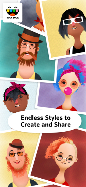 ‎Toca Hair Salon 2 Screenshot