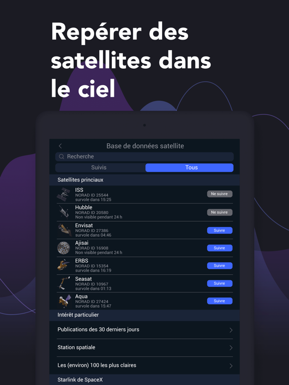 Screenshot #4 pour Rechercher des Satellites 3D