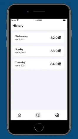 Game screenshot Simple Weight Loss Calendar apk