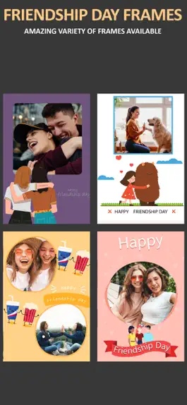 Game screenshot Friendship Day Photo Frames Ap mod apk