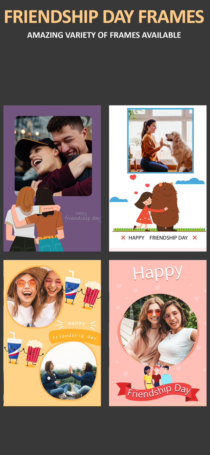 Friendship Day Photo Frames Ap