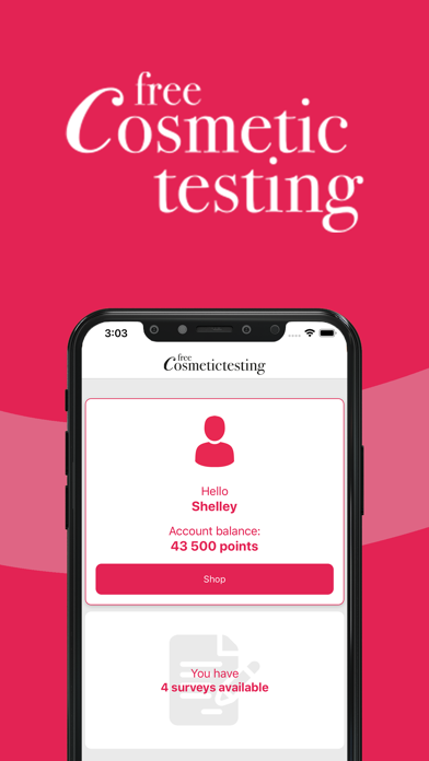 Free Cosmetic Testing Screenshot