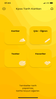 Kpss Tarih Kartları screenshot 1