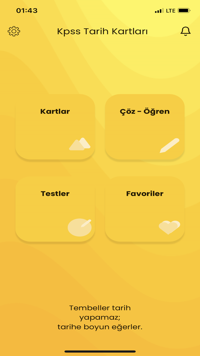 Kpss Tarih Kartları