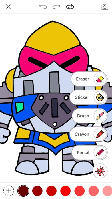 Starz - Brawl Stars Coloring Screenshot