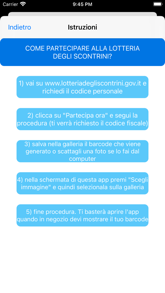 #5. CodiceLotteriaScontrini (iOS) 由: Davide Arcozzi