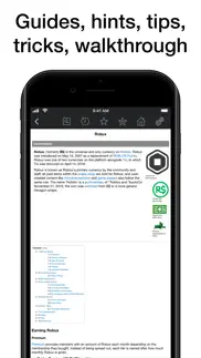 pocket wiki for roblox iphone screenshot 3