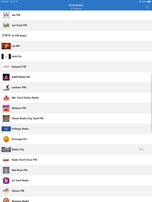 Tamil Radios FM by iByteCode (iOS, United States) - SearchMan App Data &  Information