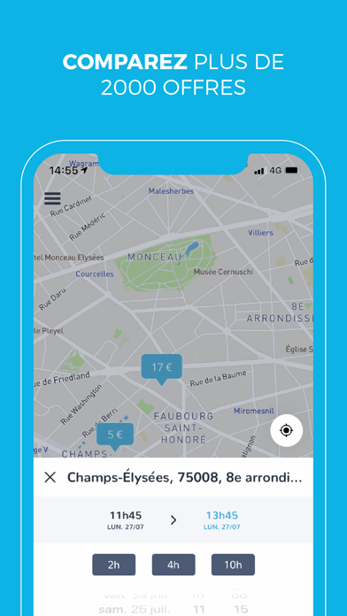 Screenshot #3 pour Onepark, Réservez un parking !