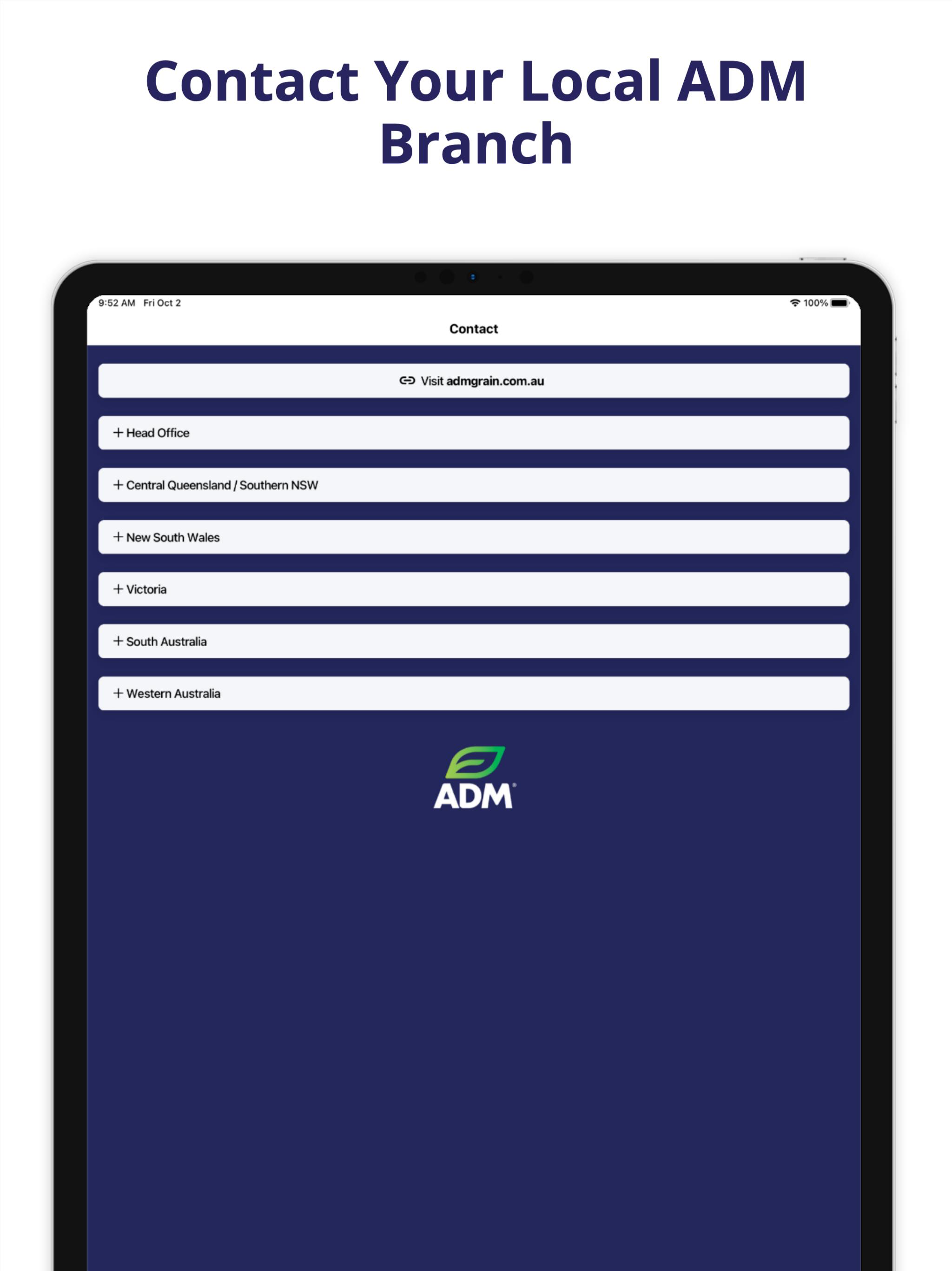 ADM Australia Grain Prices