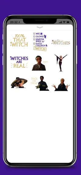 Game screenshot The Witches Movie Sticker Pack hack