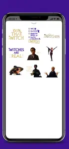 The Witches Movie Sticker Pack screenshot #3 for iPhone