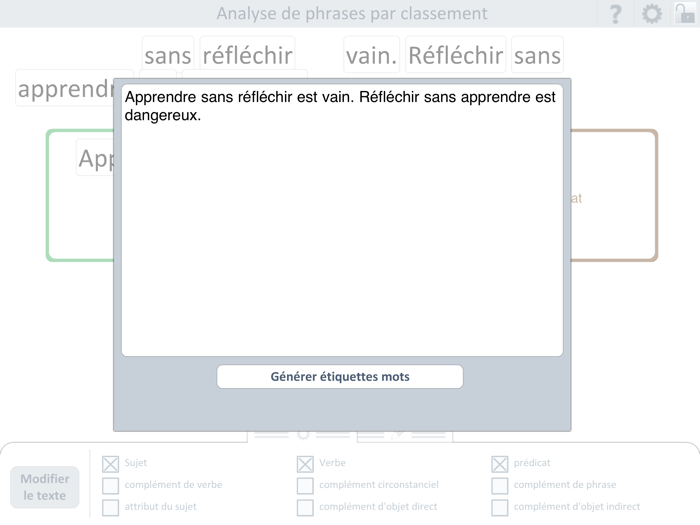 École  Analyse grammaticale 2