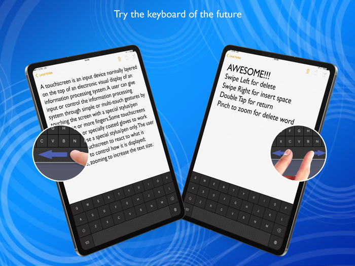 Swipe Keyboard Simple
