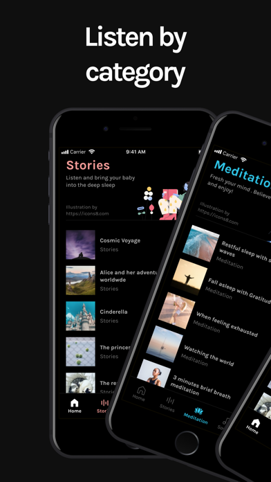 Relax, Sleep Story Music Screenshot