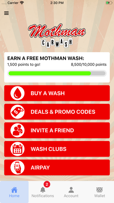 Mothman Car Wash Screenshot