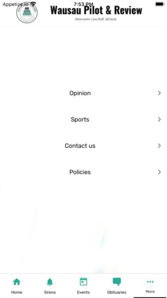 #3. Wausau Pilot & Review (iOS) Podle: Wausau Pilot and Review Corporation