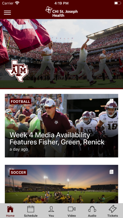 How to cancel & delete 12th Man: Texas A&M Athletics from iphone & ipad 1