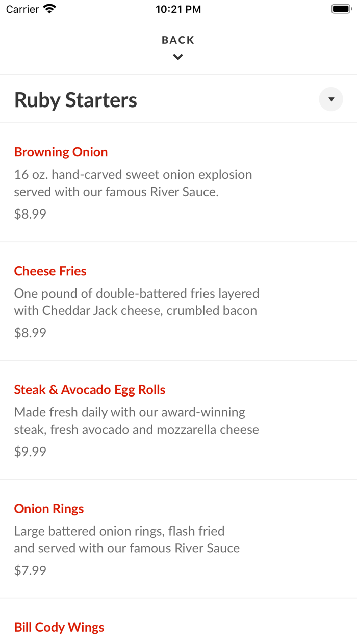 Ruby River Steakhouse