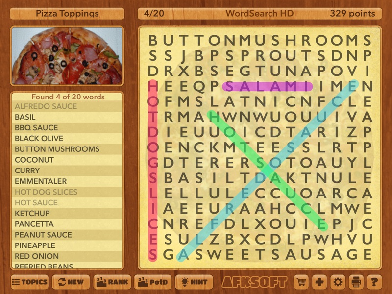 WordSearch HD screenshot 7