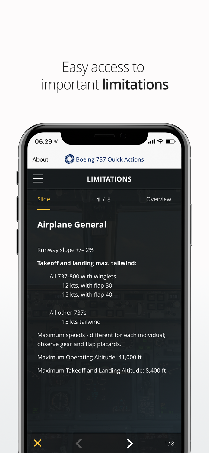 B737NG Quick Actions Trainer