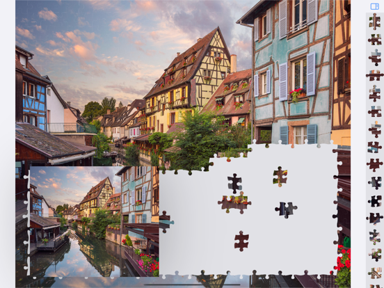 1000 Jigsaw Puzzles Places iPad app afbeelding 1